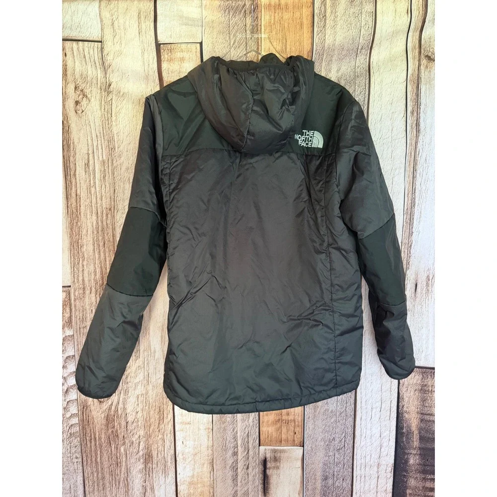 The North Face Jacket Insulated Hooded Coat Full Zip Black Fall Winter Large